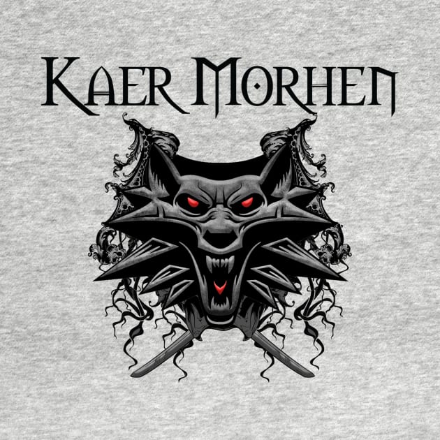 KAER MORHEN FAN ARTWORK by theanomalius_merch